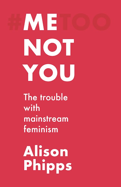 Book cover image for Me, not you ISBN: 9781526155801