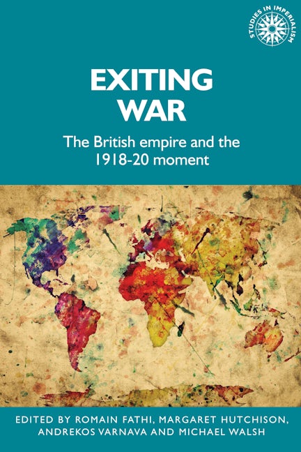 Book cover image for Exiting war ISBN: 9781526155849