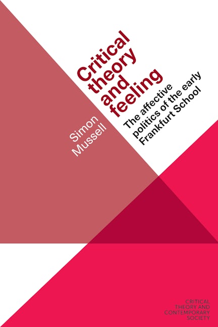 Book cover image for Critical theory and feeling ISBN: 9781526155948