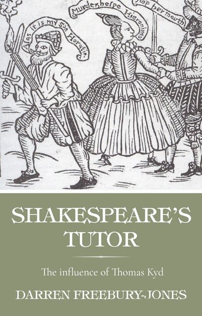 Cover image for Shakespeare's tutor ISBN 9781526182616