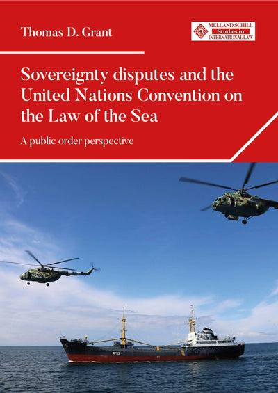 Cover image for Sovereignty disputes and the United Nations Convention on the Law of the Sea, isbn: 9781526190604