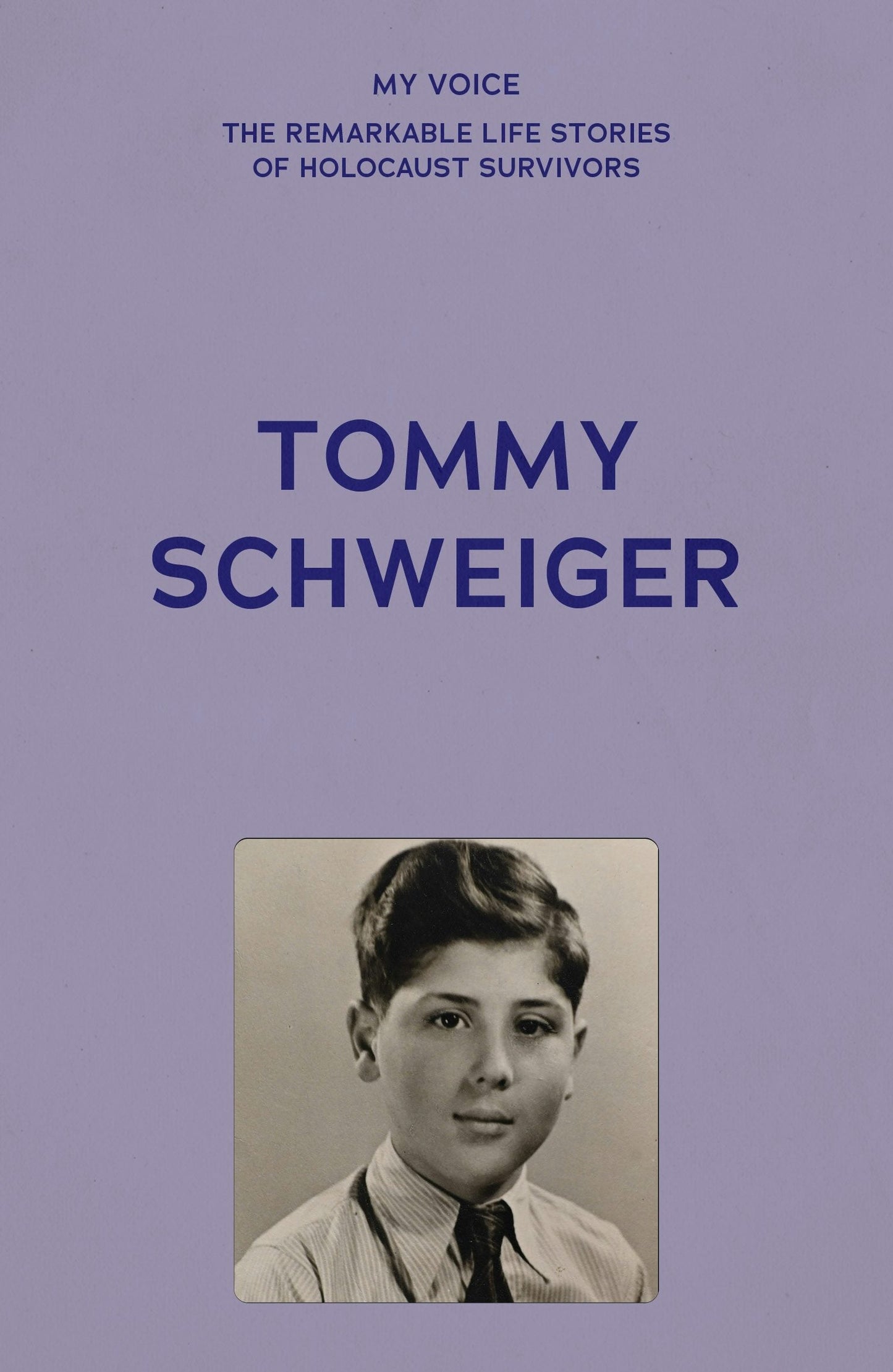 Book cover image for My Voice: Tommy Schweiger ISBN: 9781526192547