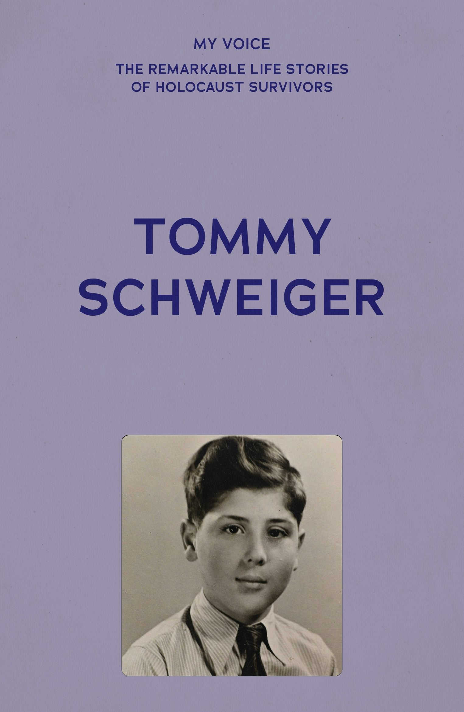 Book cover image for My Voice: Tommy Schweiger ISBN: 9781526192547