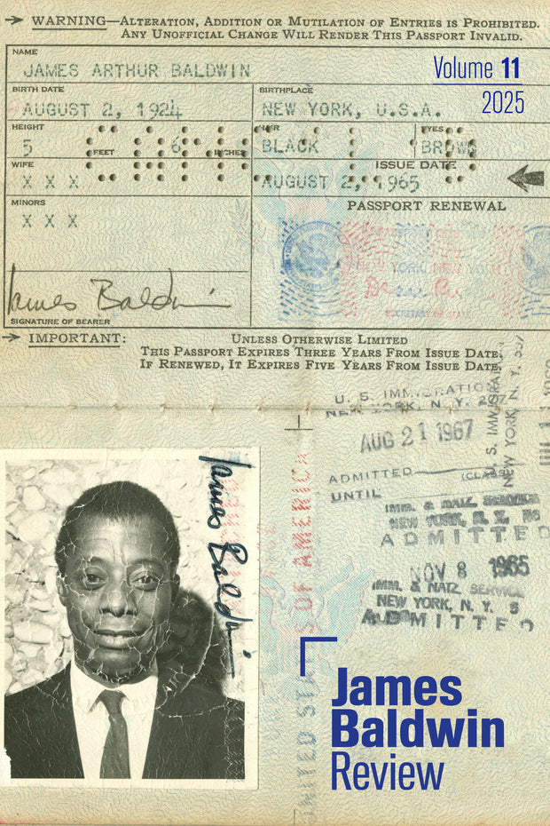 Cover image for James Baldwin Review, isbn: 9781526196088