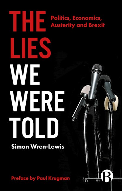 Book cover image for The Lies We Were Told ISBN: 9781529202137