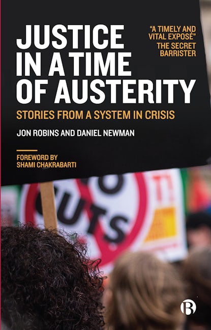 Book cover image for Justice in a Time of Austerity ISBN: 9781529213126
