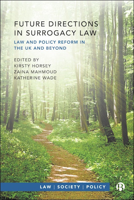 Book cover image for Future Directions in Surrogacy Law ISBN: 9781529238761