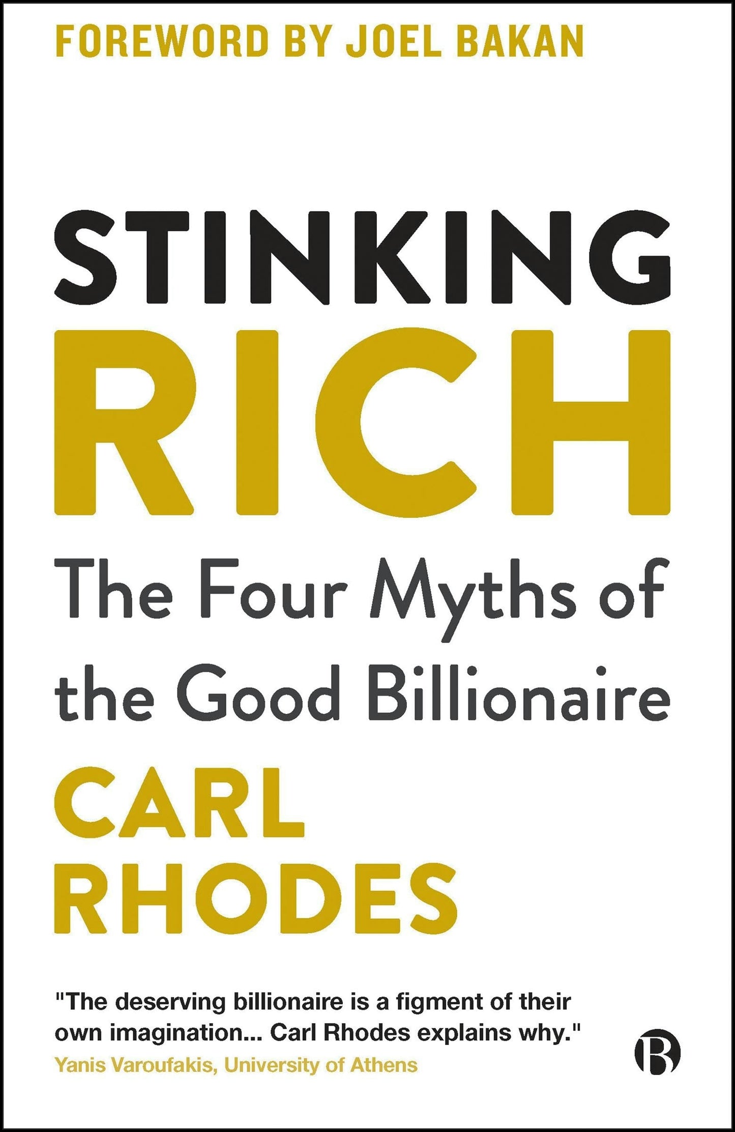 Book cover image for Stinking Rich ISBN: 9781529239119