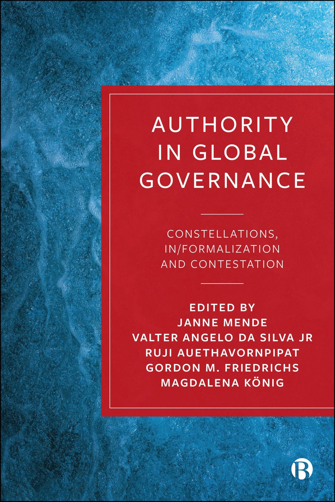 Cover image for Authority in Global Governance ISBN 9781529264272