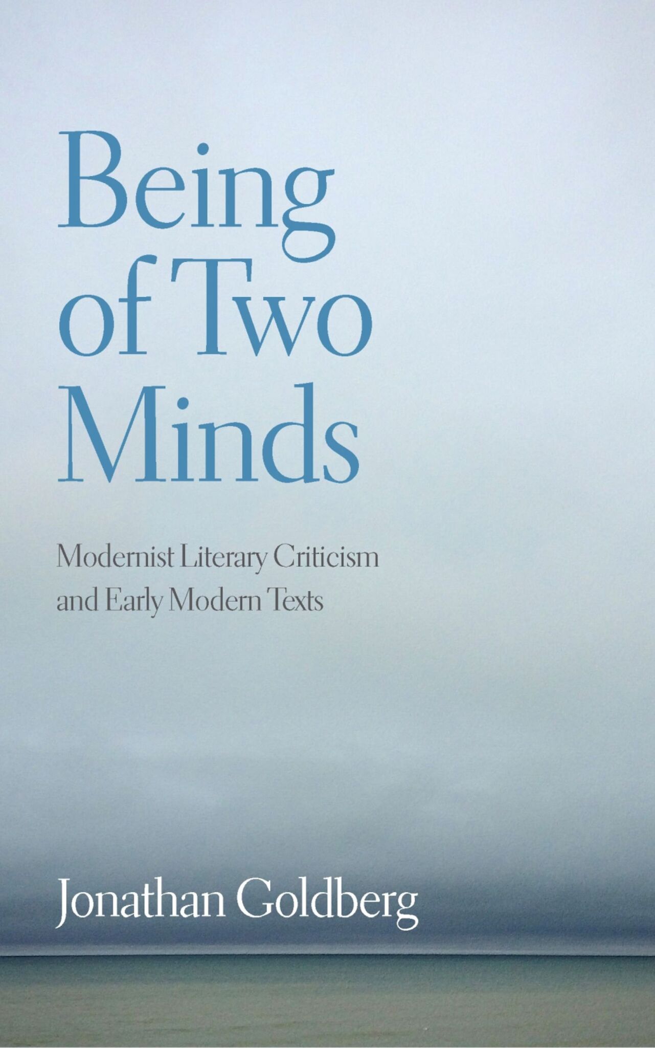 Cover image for Being of Two Minds ISBN 9781531501600