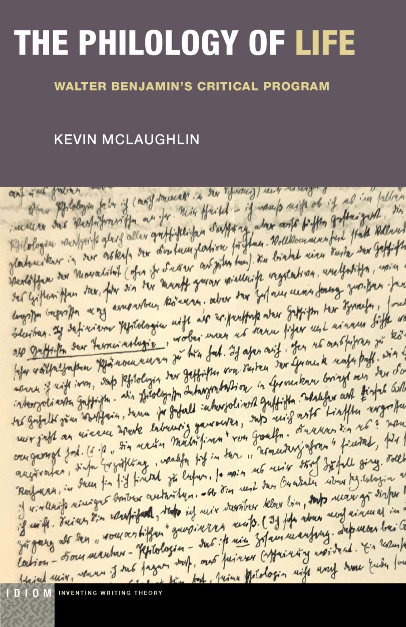 Cover image for The Philology of Life ISBN 9781531501686