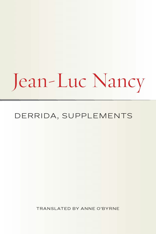 Derrida, Supplements