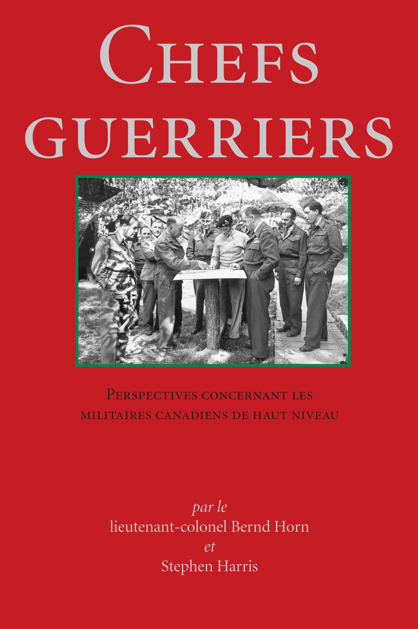 Cover image for Chefs Guerriers ISBN 9781550023664