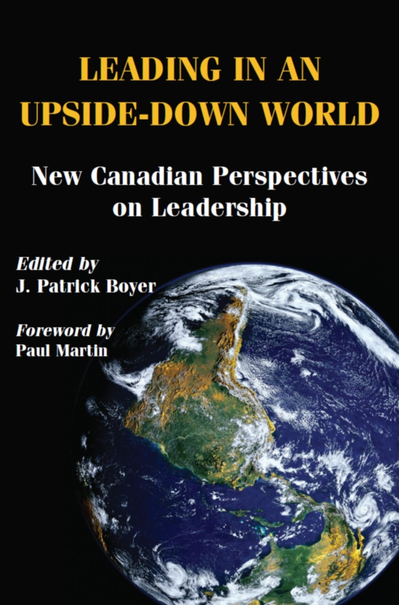 Cover image for Leading in an Upside-Down World ISBN 9781550024555