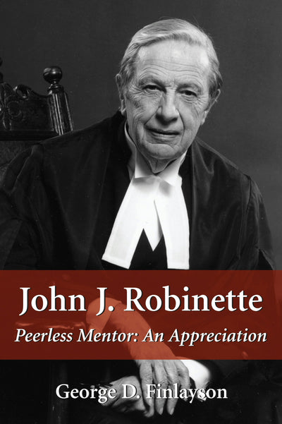 Cover image for John J. Robinette, isbn: 9781550024630