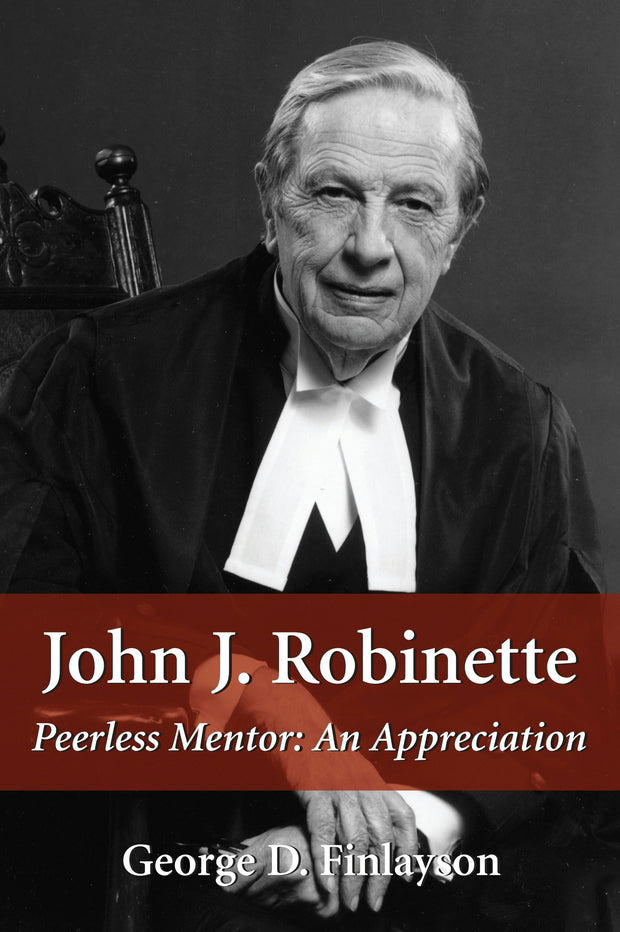 Cover image for John J. Robinette, isbn: 9781550024630