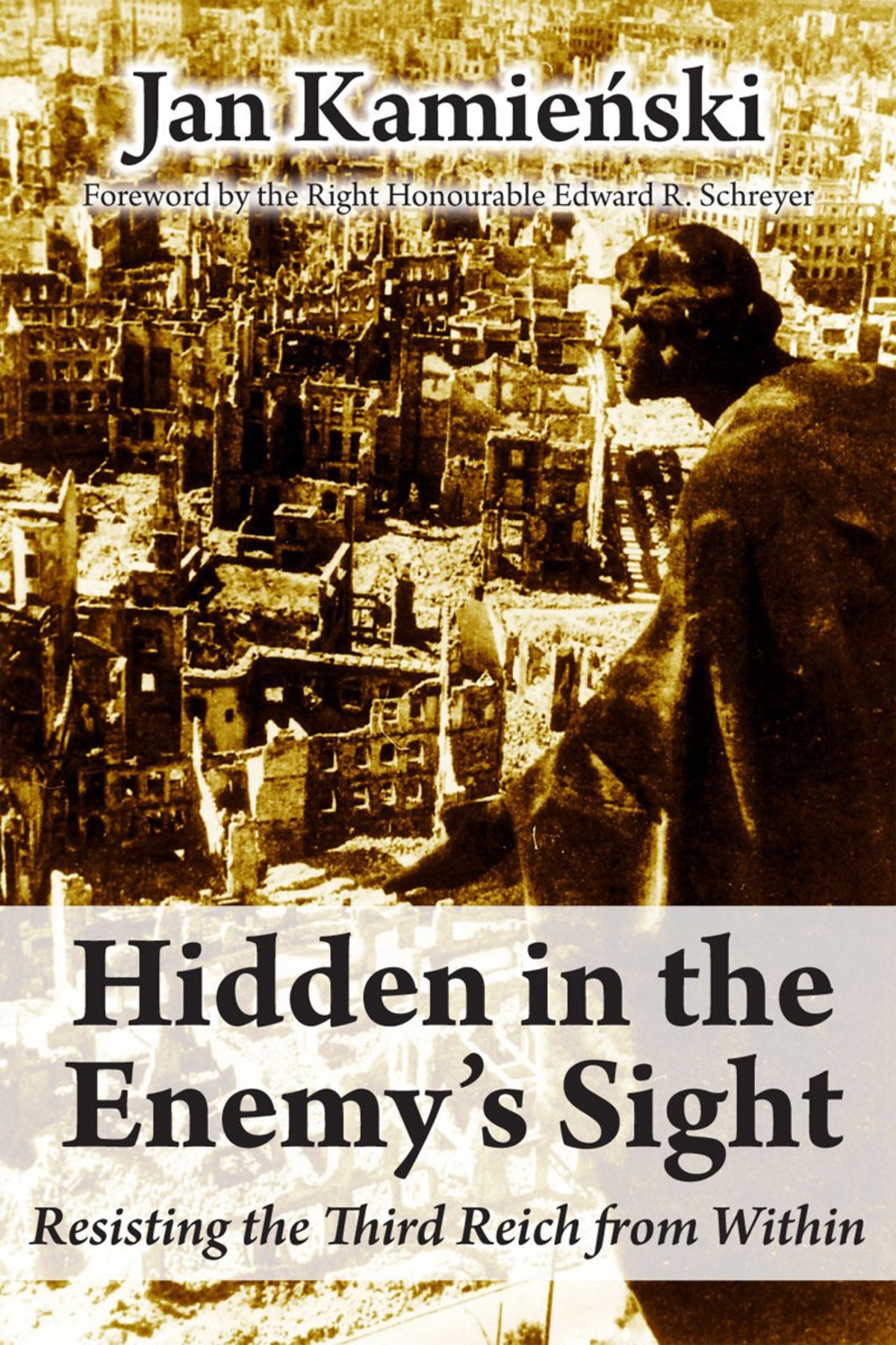Cover image for Hidden in the Enemy's Sight ISBN 9781550028546