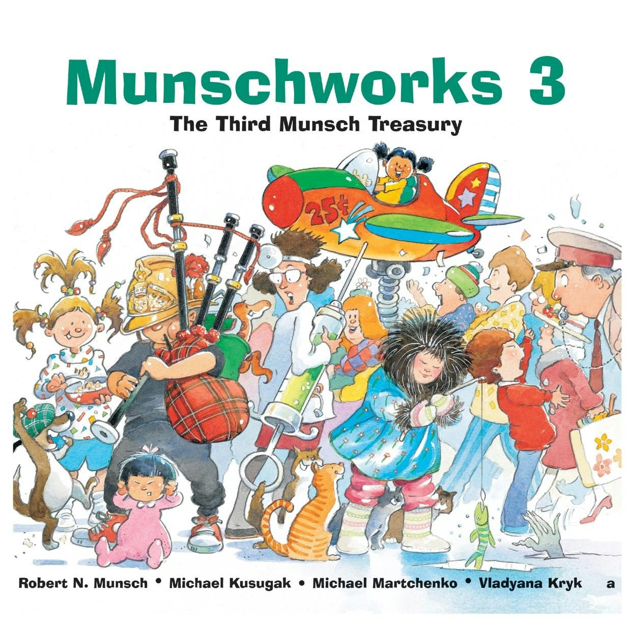 Book cover image for Munschworks 3: The Third Munsch Treasury ISBN: 9781550376333