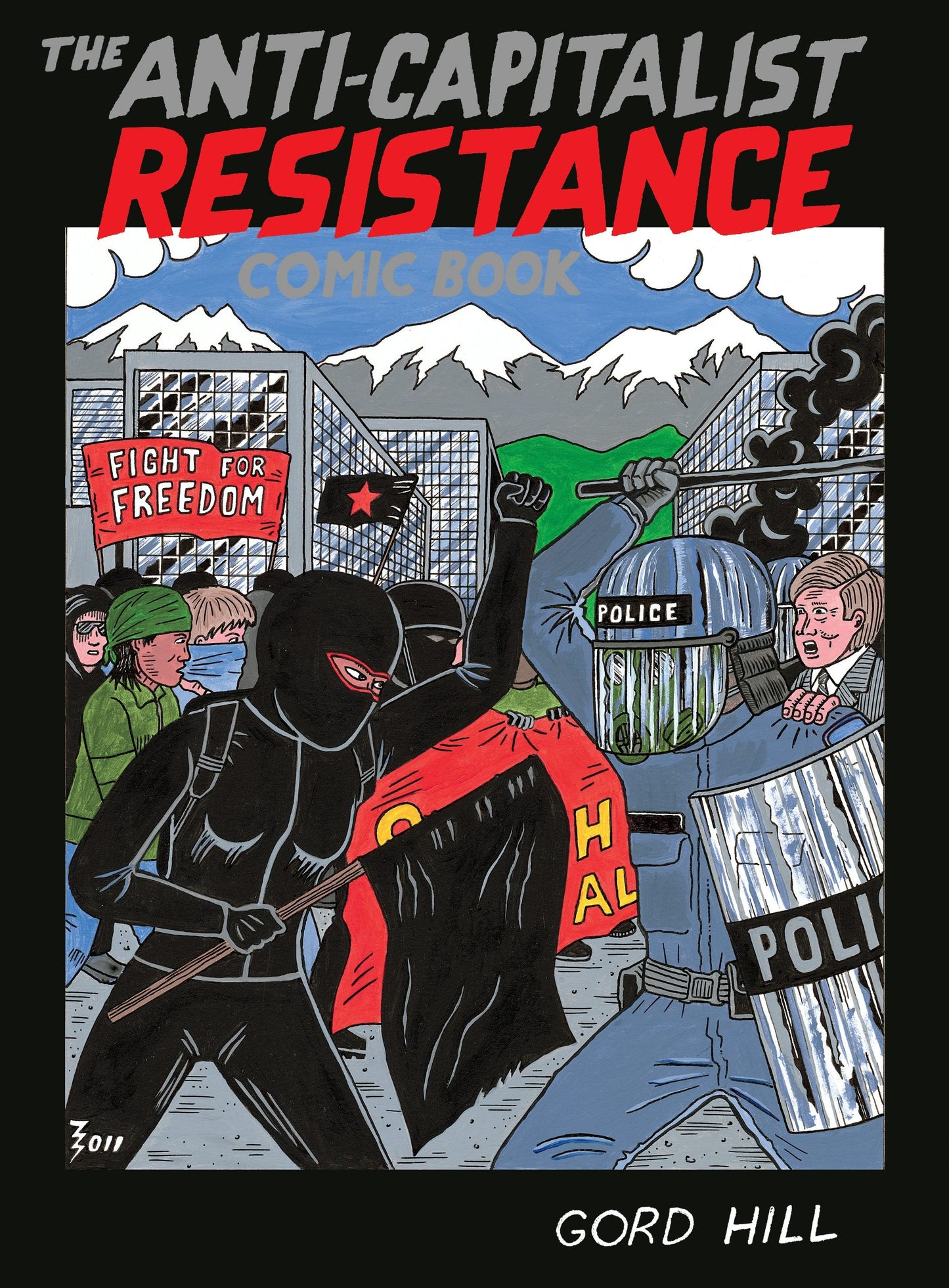Book cover image for The Anti-Capitalist Resistance Comic Book ISBN: 9781551524450
