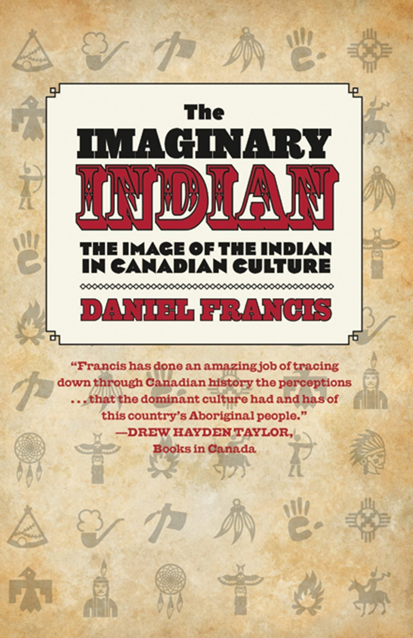 Book cover image for The Imaginary Indian ISBN: 9781551524504