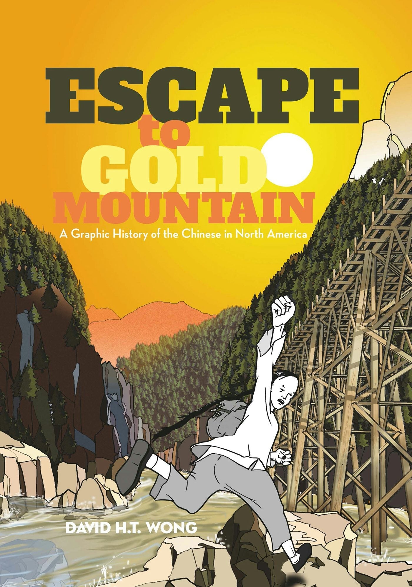 Book cover image for Escape to Gold Mountain ISBN: 9781551524764