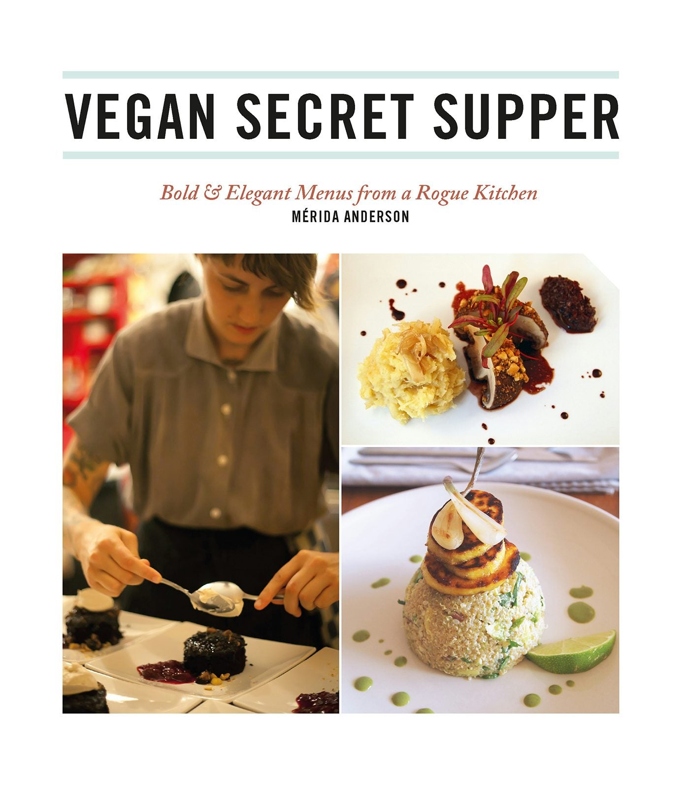 Book cover image for Vegan Secret Supper ISBN: 9781551524962
