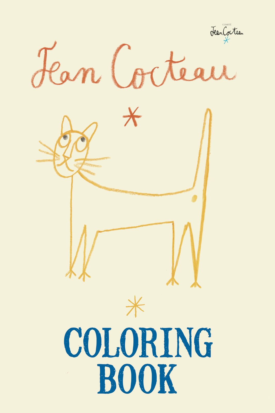 Book cover image for Jean Cocteau Coloring Book ISBN: 9781551526409