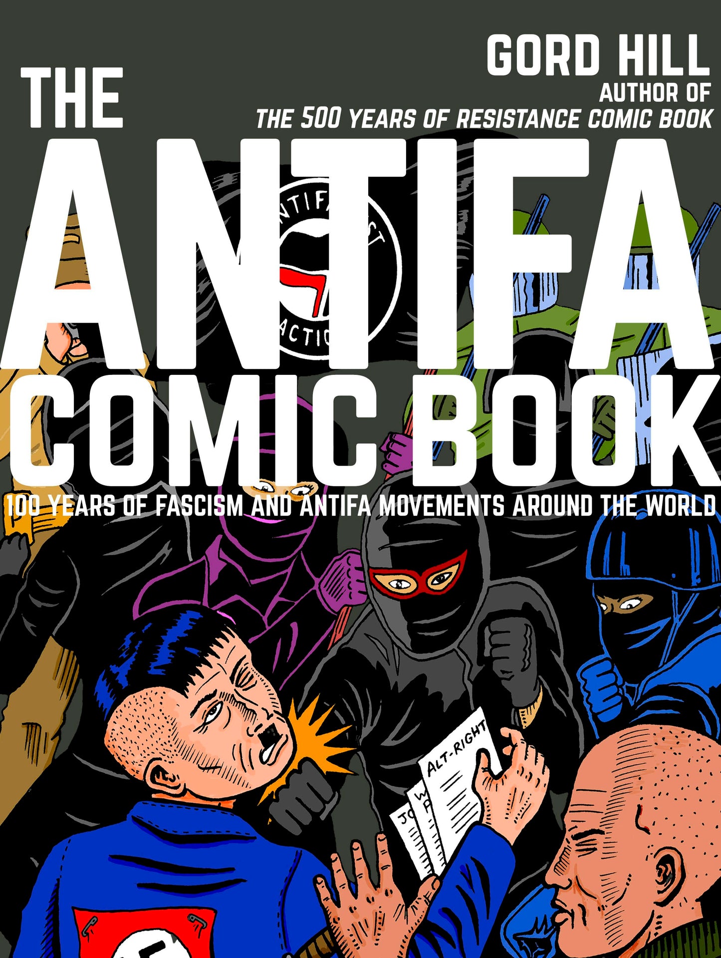 Book cover image for The Antifa Comic Book ISBN: 9781551527338
