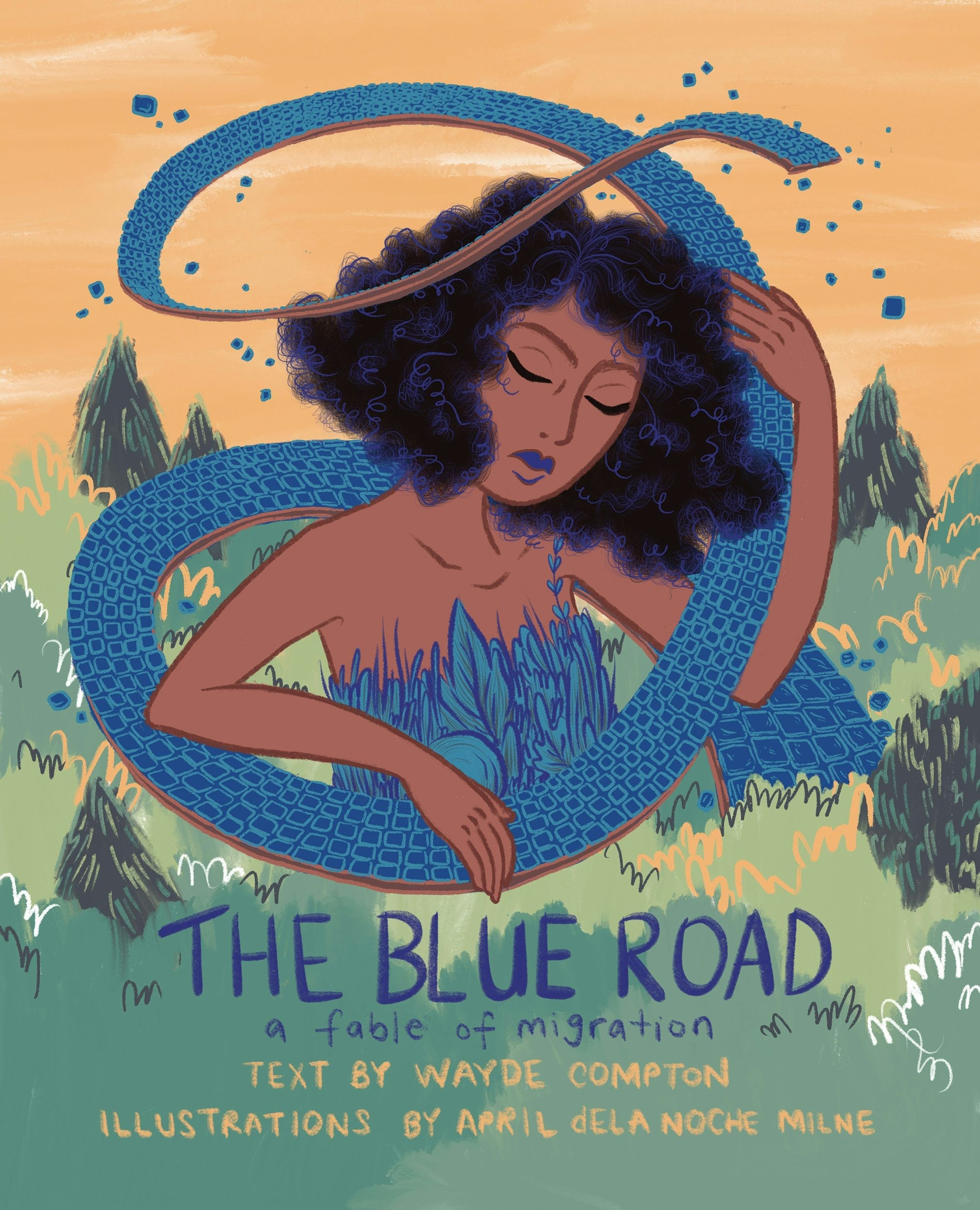 Book cover image for The Blue Road ISBN: 9781551527772