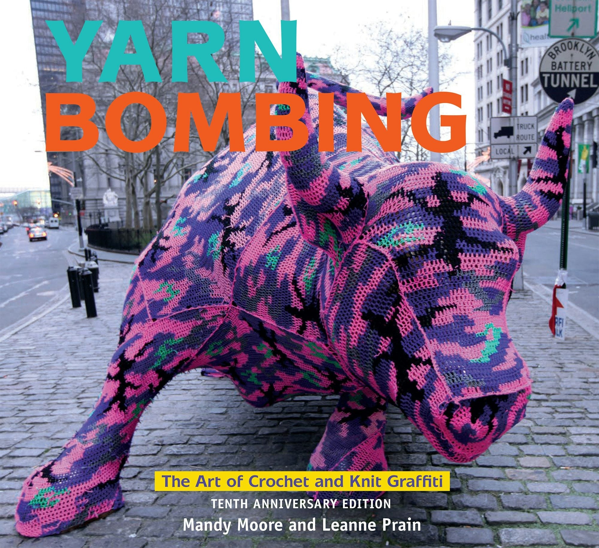 Book cover image for Yarn Bombing ISBN: 9781551527925
