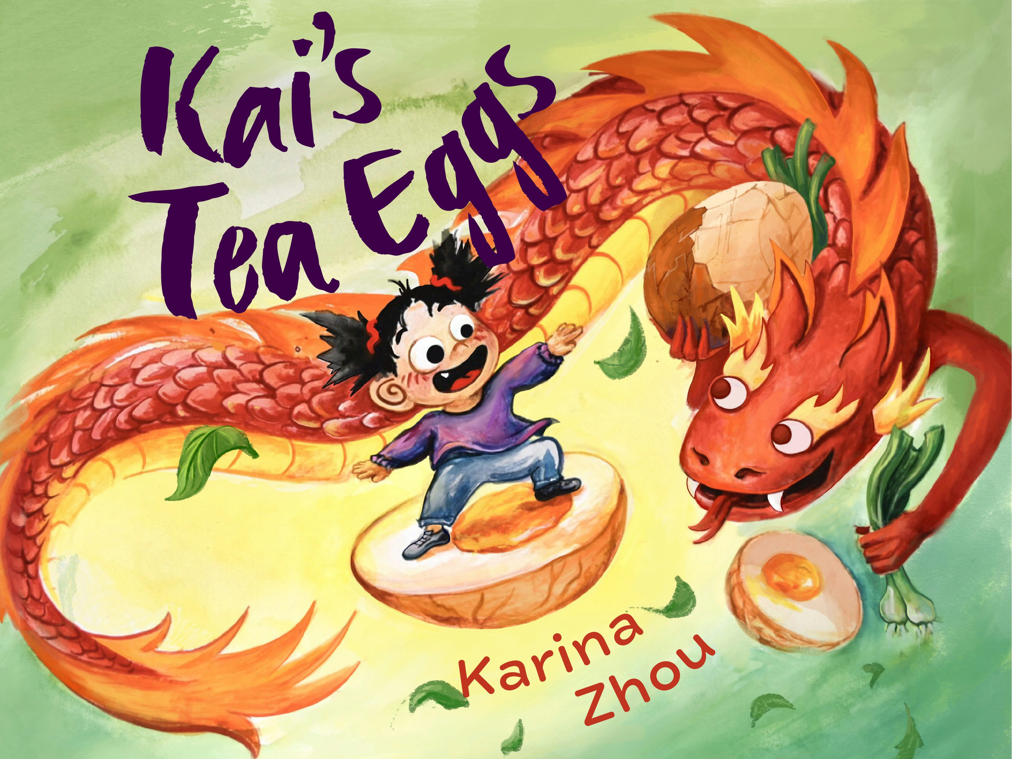 Book cover image for Kai's Tea Eggs ISBN: 9781551529097