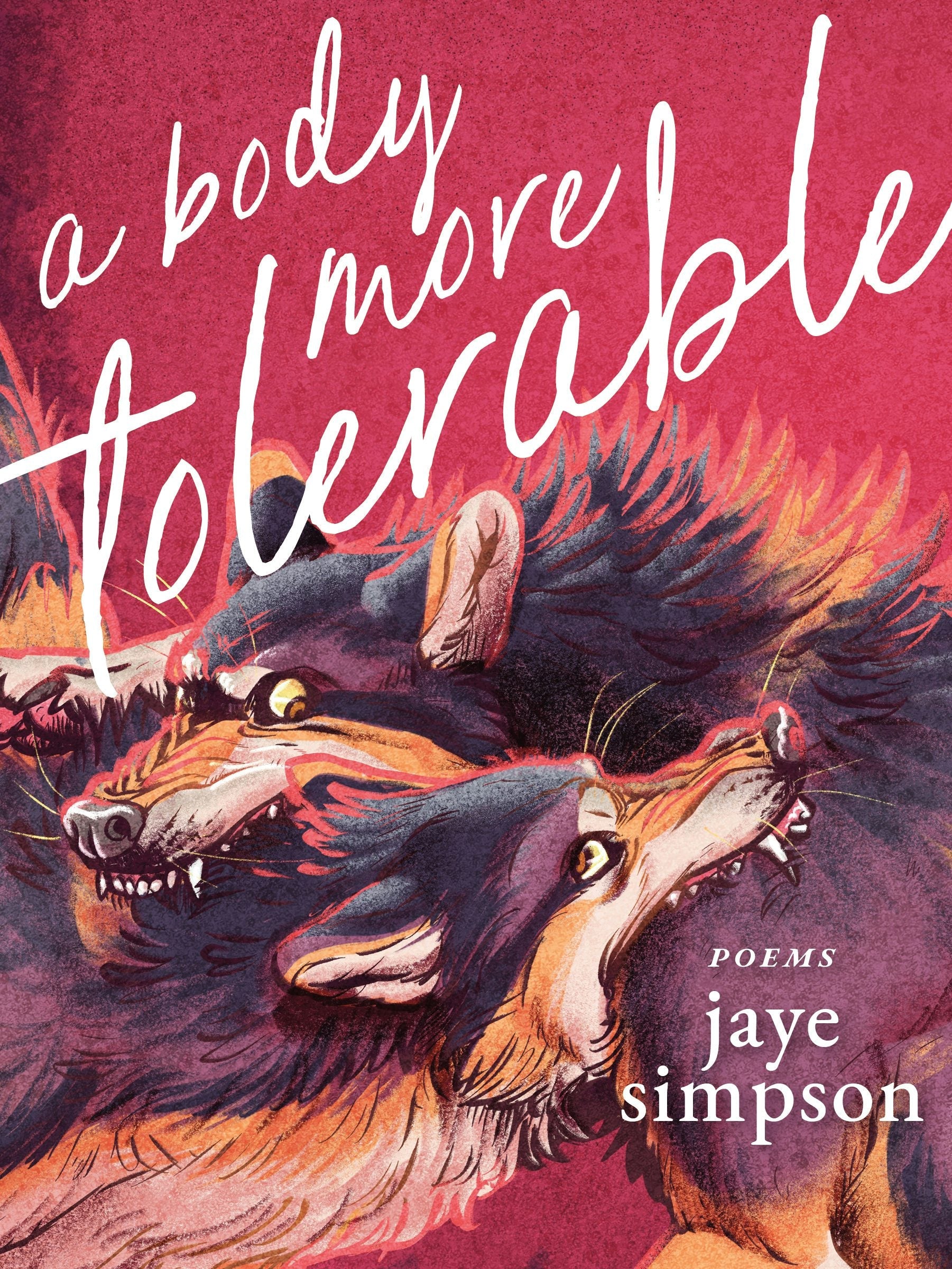 Book cover image for a body more tolerable ISBN: 9781551529677