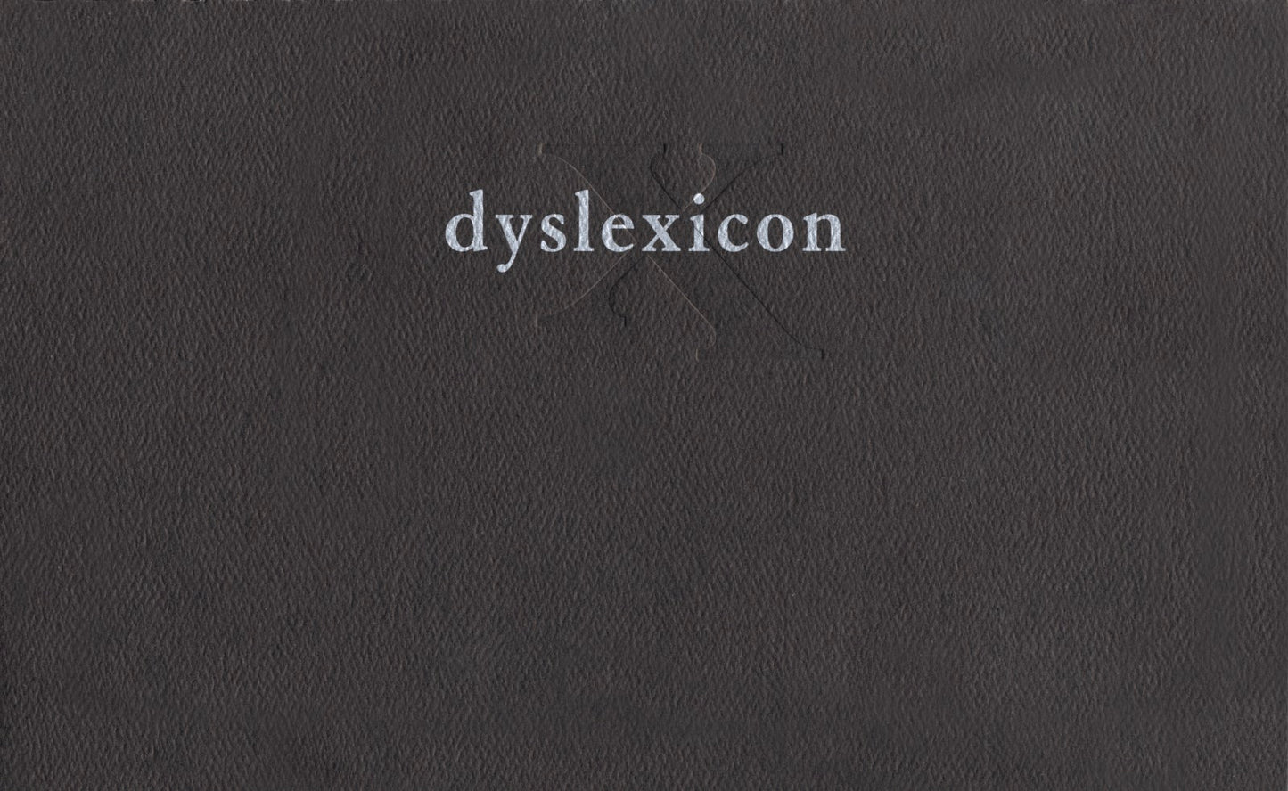 Book cover image for dyslexicon ISBN: 9781552450277