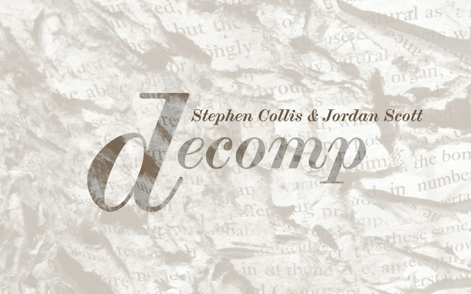 Book cover image for Decomp ISBN: 9781552452820