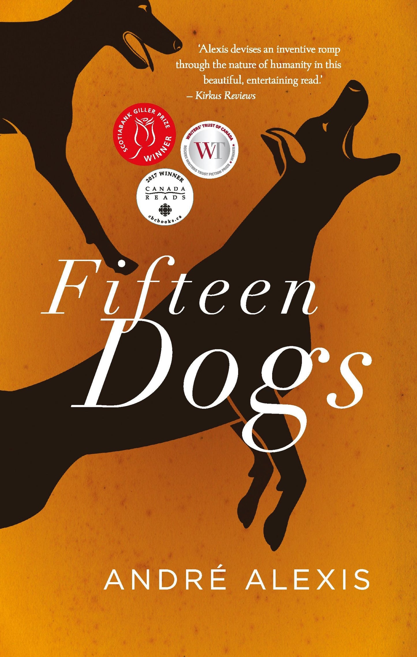 Book cover image for Fifteen Dogs ISBN: 9781552453056