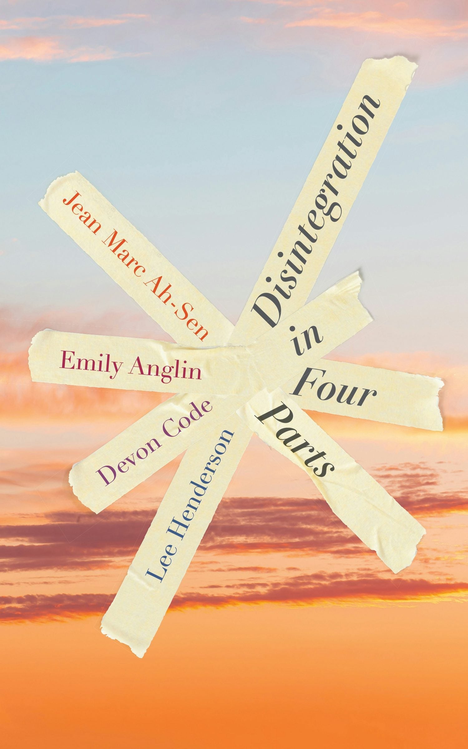 Book cover image for Disintegration in Four Parts ISBN: 9781552454244