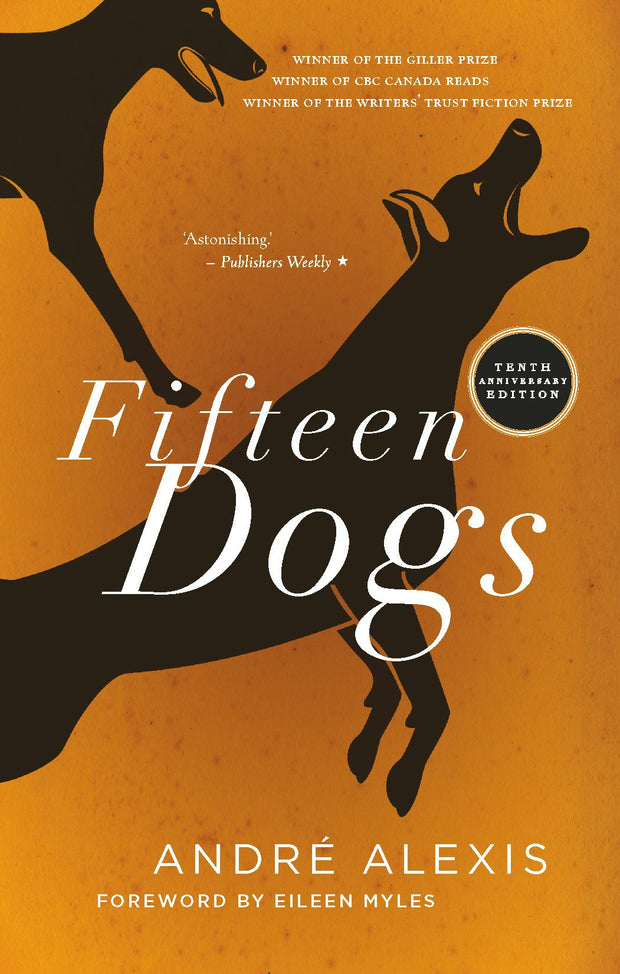 Cover image for Fifteen Dogs, isbn: 9781552455142