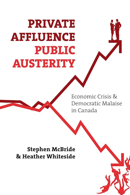 Book cover image for Private Affluence, Public Austerity ISBN: 9781552664032
