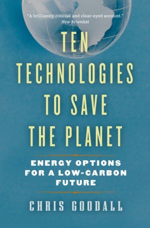Cover image for Ten Technologies to Save the Planet, isbn: 9781553656241