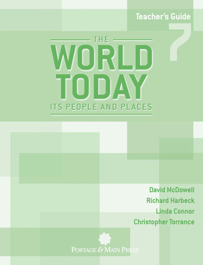 Cover image for The World Today: Teacher's Guide, isbn: 9781553790853