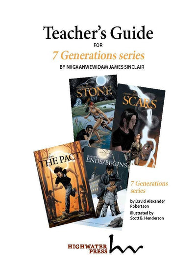 Cover image for Teacher's Guide for 7 Generations series, isbn: 9781553792659