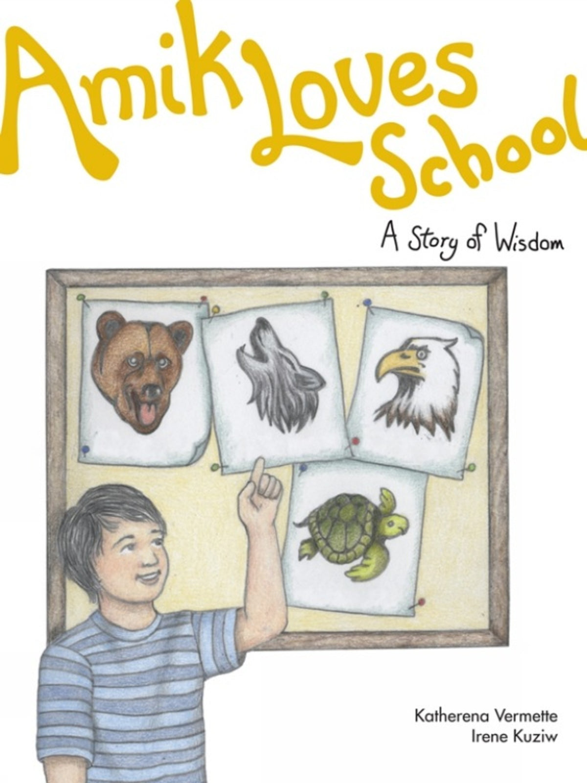 Cover image for Amik Loves School ISBN 9781553798118