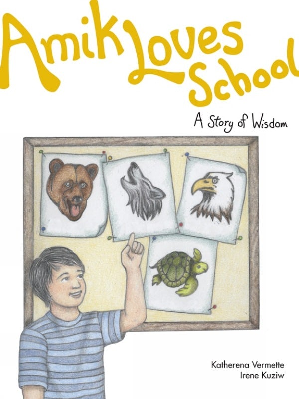 Cover image for Amik Loves School, isbn: 9781553798118