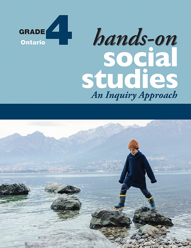 Cover image for Hands-On Social Studies for Ontario, Grade 4, isbn: 9781553799535