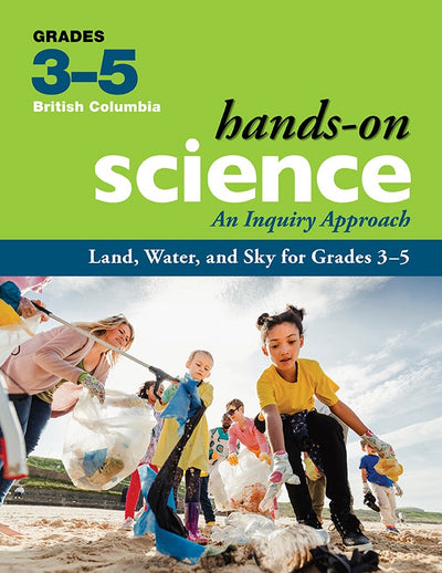 Cover image for Land, Water, and Sky for Grades 3-5, isbn: 9781553799658