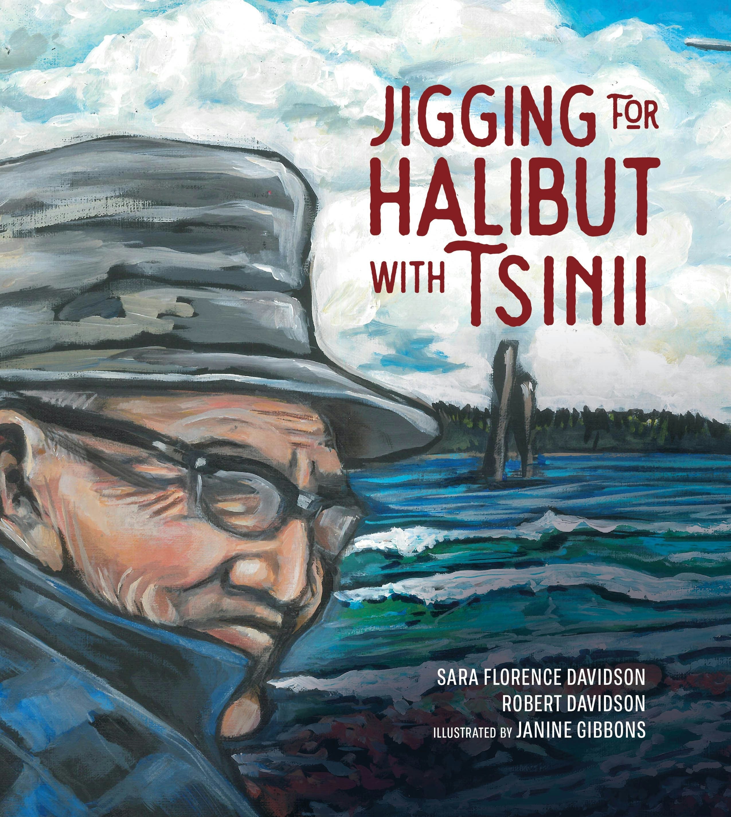 Book cover image for Jigging for Halibut With Tsinii ISBN: 9781553799825
