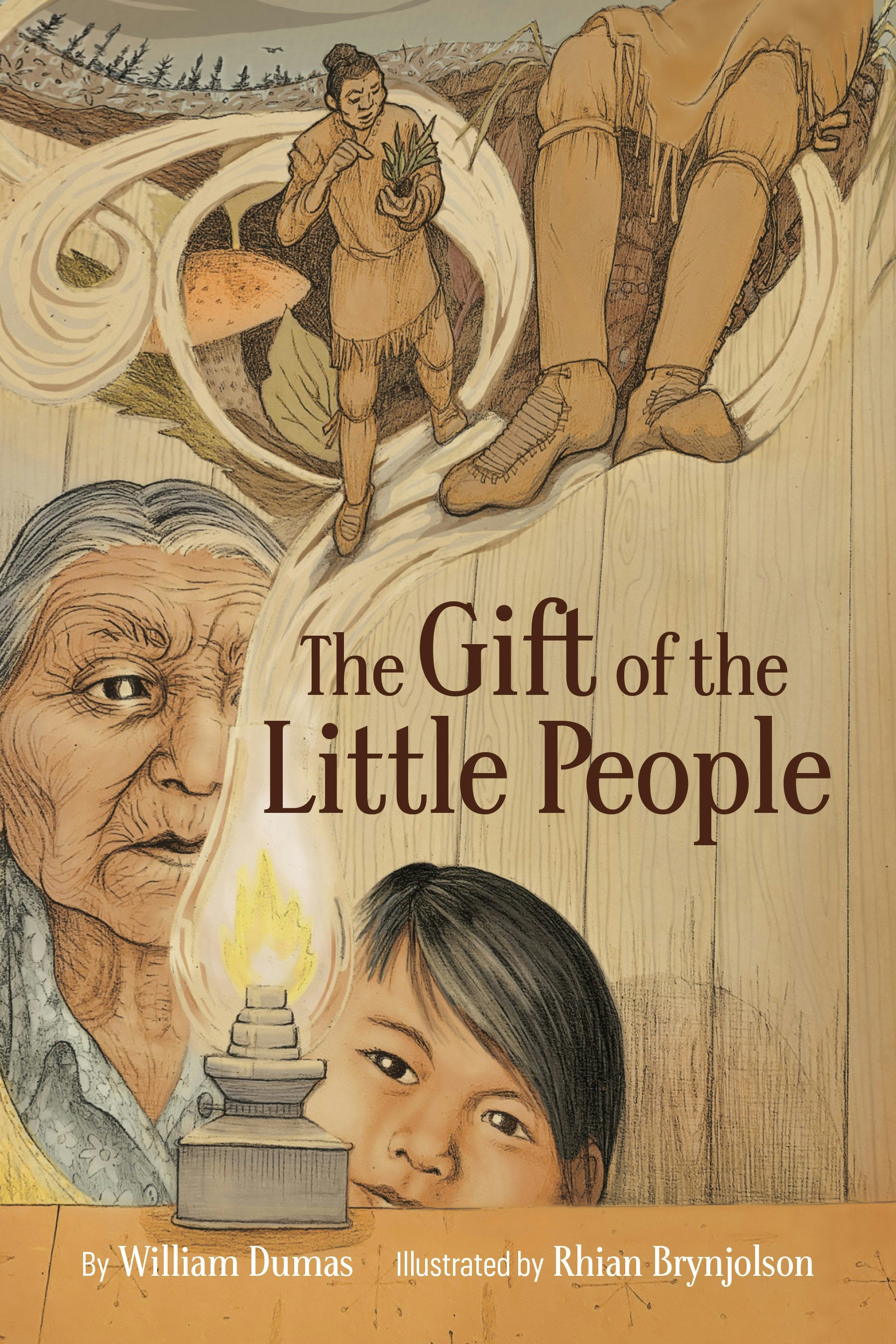 Book cover image for The Gift of the Little People ISBN: 9781553799931