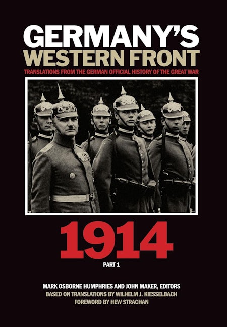 Book cover image for Germany’s Western Front: 1914 ISBN: 9781554583737