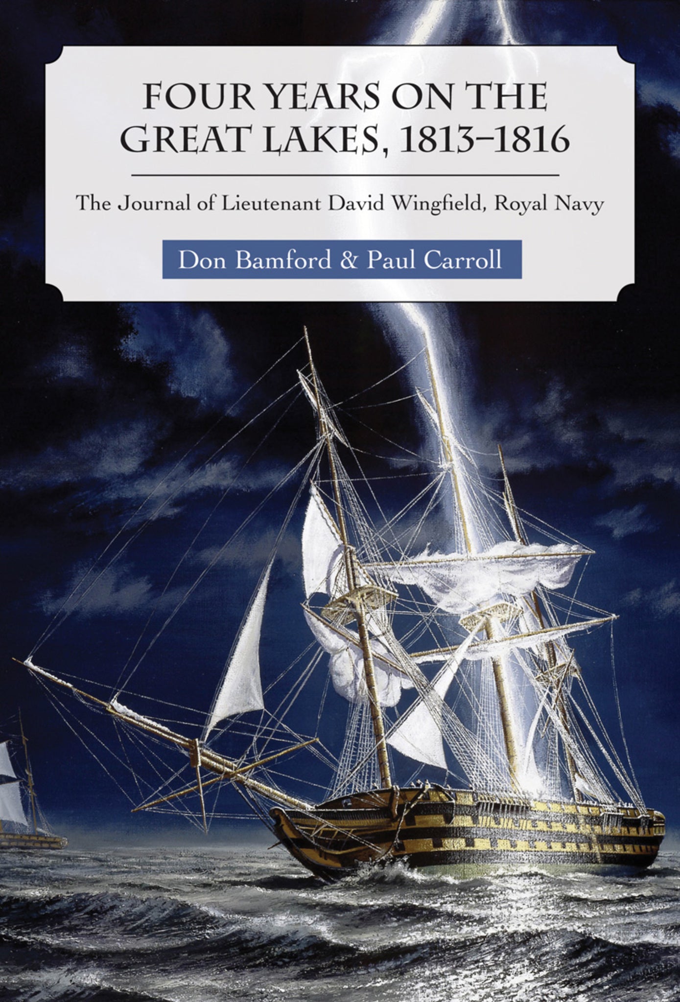 Cover image for Four Years on the Great Lakes, 1813-1816 ISBN 9781554883936