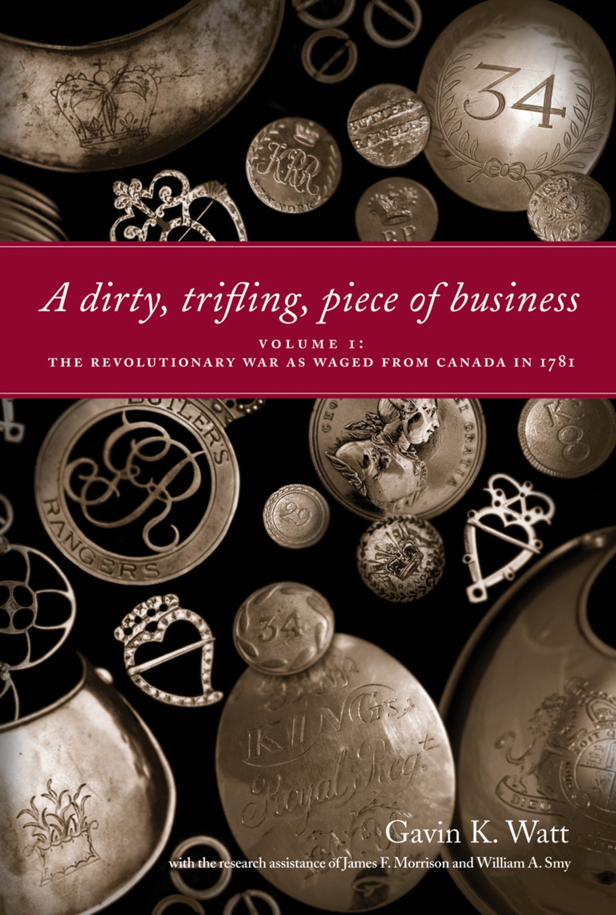 Cover image for A Dirty, Trifling Piece of Business ISBN 9781554884209